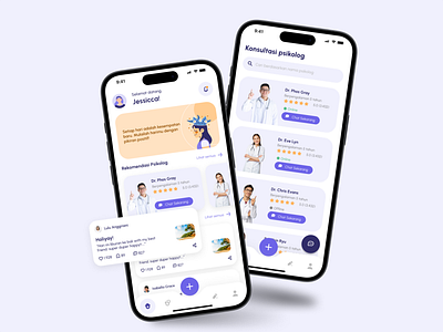 Mindfulme - Mental Health App health app mental health mobile design uiux