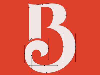 Typography "B" after effects alphabet font design graphic design illustrator lettering type typography