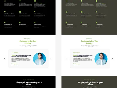 Trendtial Shopify design landing page ui ux