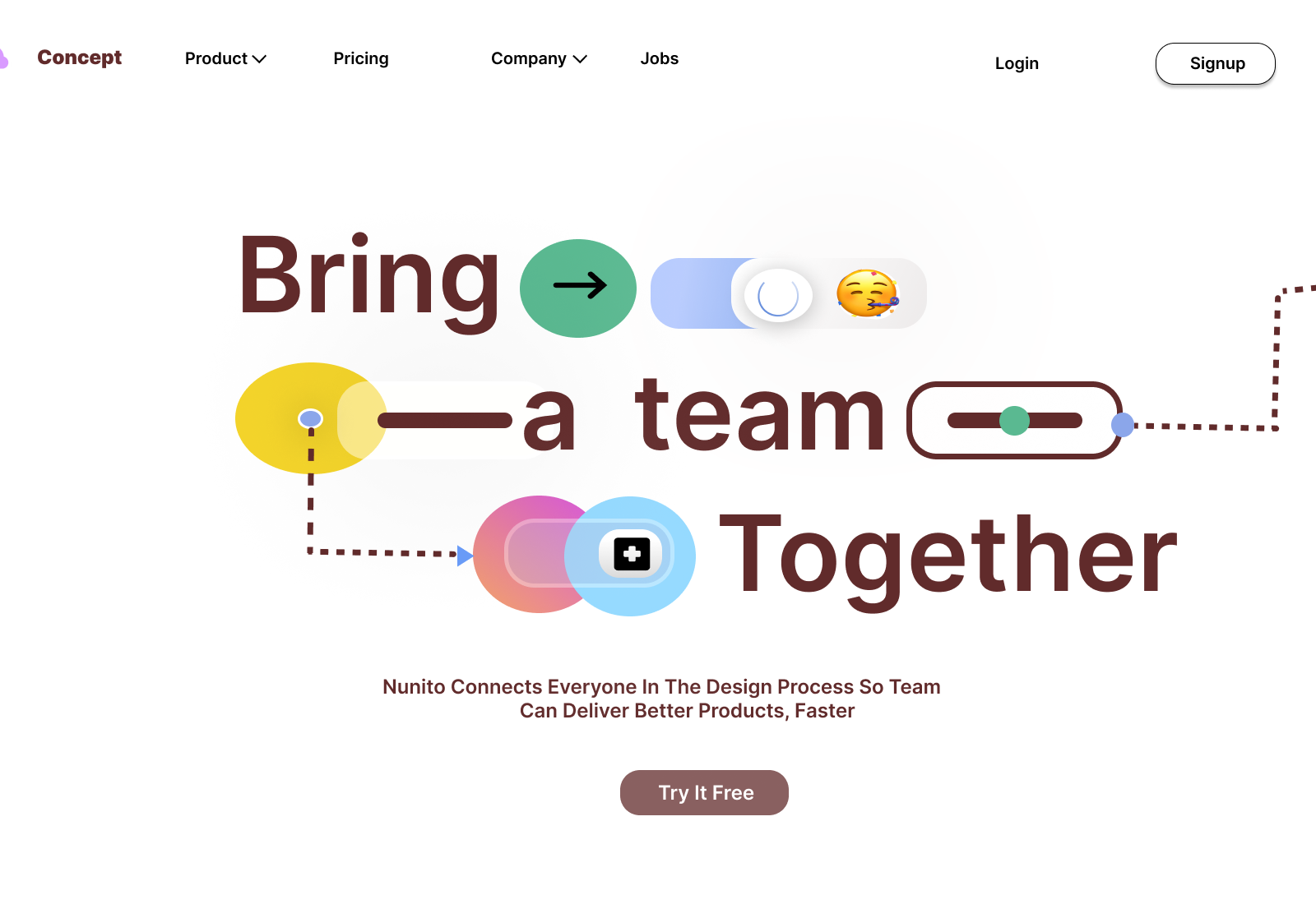 Simple Website Page Design by Rida Zehra on Dribbble