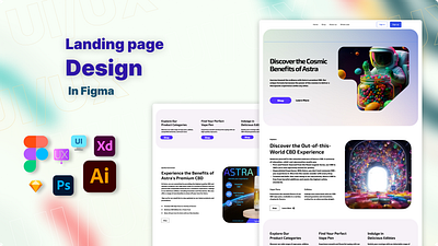 Landing Page Design landing page ui ui design ux ux design web design