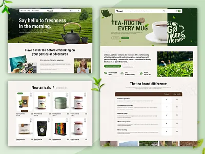 Tea Company & Organic Store WordPress Theme business business website creative wordpress theme organic drinks organic store organic tea website production company theme responsive design seo friendly tea company tea house tea room uiux web 3.0 web design web development web template wordpress theme wordpress website