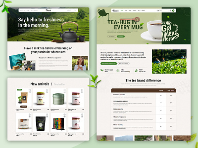 Tea Company & Organic Store WordPress Theme business business website creative wordpress theme organic drinks organic store organic tea website production company theme responsive design tea company tea house tea room uiux web 3.0 web design web development web template wordpress theme wordpress website