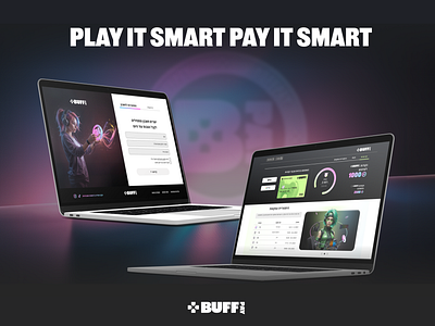 BuffPay. The First Credit Card for Gamers ui