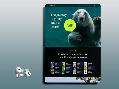 Template for CTRL+Z - A Climate Change Organization agency antartica app branding climate care design graphic design inspiration marketing mockup pollution search engine optimization seo social media marketing templates ui ux web web development website