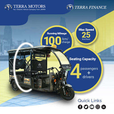 Experience the future of transportation with Tera Motors. 🌟🔋