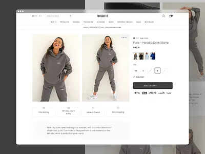 mosquito-sklep.pl - Product page creative design design ui web web design website