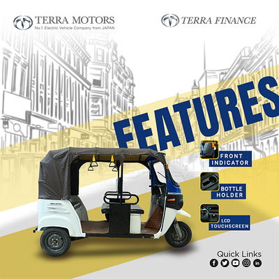 Explore advanced technology with Tera Motors’ innovative feature