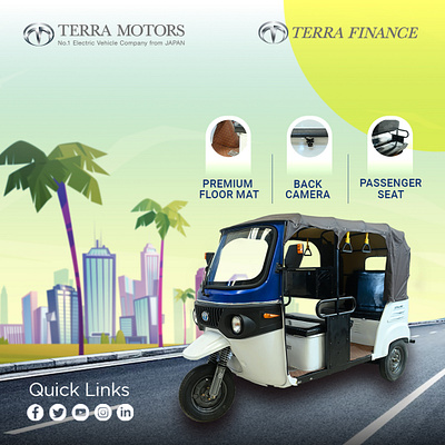 Discover smart driving solutions with Tera Motors.