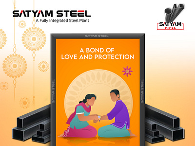 Celebrate Raksha Bandhan with the durability of Satyam Steel.