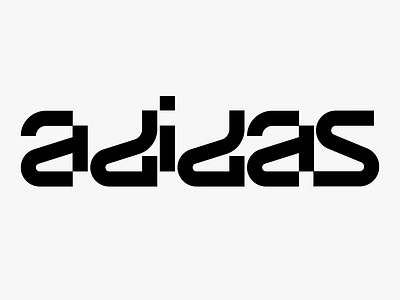 LOGO - ADIDAS adidas brand branding design font graphic design icon identity illustration lacoste logo marks nike sport symbol type types typo typography ui