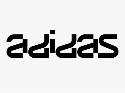 LOGO - ADIDAS adidas brand branding design font graphic design icon identity illustration lacoste logo marks nike sport symbol type types typo typography ui