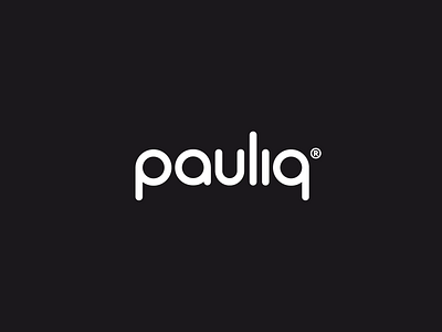 UPD: Pauliq. Logo collection font type lettering wordmark logo logotype music wave