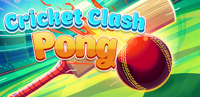 Cricket Clash Pong Art cricket game game game art game assets game design game ui sports game