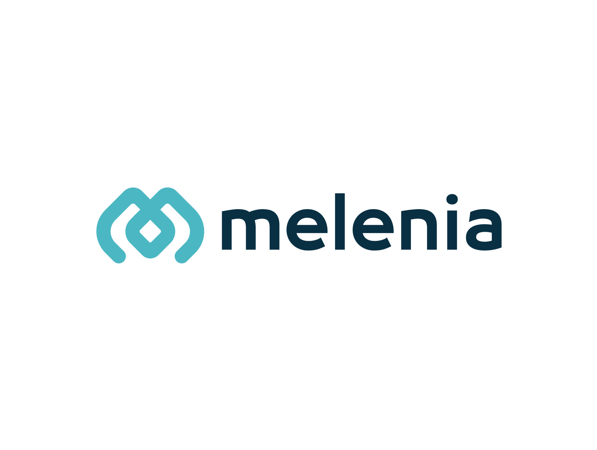 Melenia | Healthcare logo icon abstract logo app blue brand logo branding graphic design health care logo helth care icon logo logo design logo m love m m logo medical minimalist logo modern logo ui yoga logo