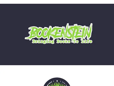 Bookenstein graphic design logo
