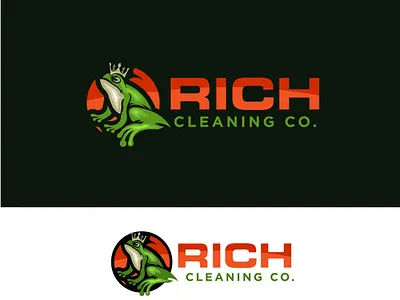 rich cleaning co 3d graphic design ui