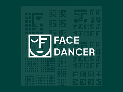 Facedancer Logo connect connect wallet dance facedancer fance graphic design green logo pouya sepanta sepantapouya ui wallet web3