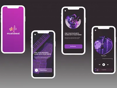 #DailyUI Music_App uiux designer