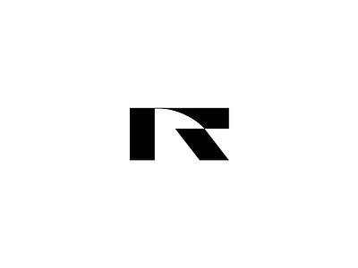 R lettermark abstract branding concept design initial letter lettering lettermark logo mark minimalist modern r r leter roxana niculescu simple unused