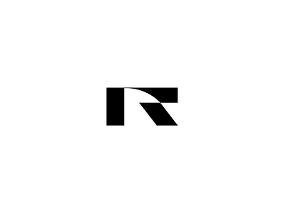 R lettermark abstract branding concept design initial letter lettering lettermark logo mark minimalist modern r r leter roxana niculescu simple unused