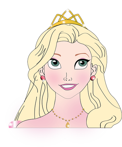 Princess Vector Design design graphic graphic design illustration vector