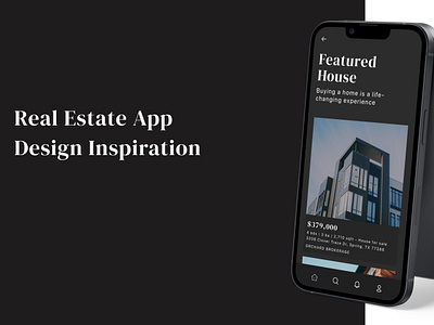 Real Estate App Design app design branding design design inspo figma illustration portfolio project project inspiration real estate real estate app design ui