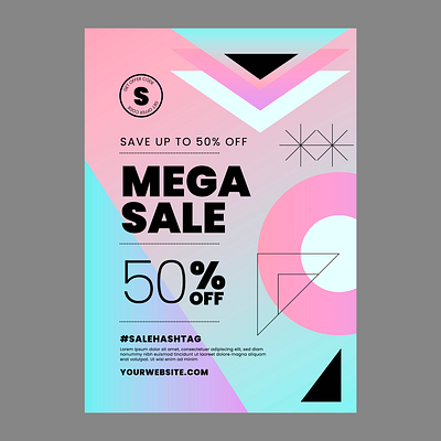 abstract advertising poster abstract graphic design illustration poster vector