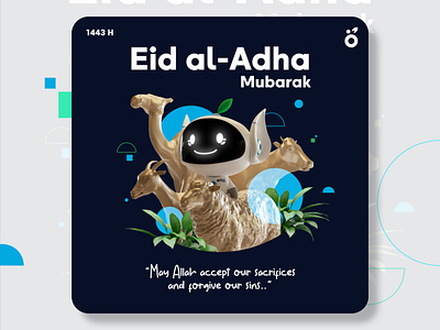 Eid al-Adha Mubarak branding design eidaladha graphic design greeting illustration