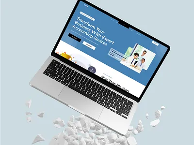 Sustainable Corporate Web Design Template corporate design figma graphic design ui uiux ux web design