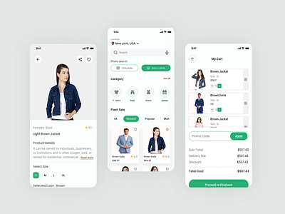 Fashion ecommerce mobile app app app ui app ux application clothing clothing app design ecommerce fashion fashion app fashion ecommerce homepage landing page logo mobile app ui ui of website ux