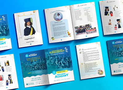 Kindergarten School Graduation Magazine Design creativeproject designinspiration graphicdesign layoutdesign magazinedesign printdesign schoolmagazine visualidentity