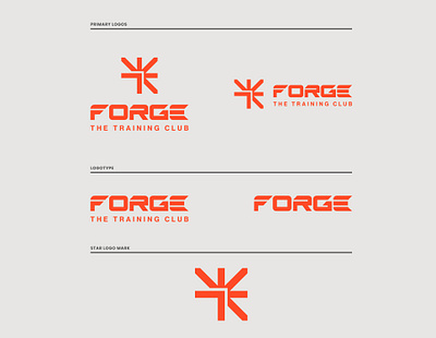 FORGE Logo Suite brand design brand identity branding graphic design identity logo logo suite logo variations logos visual identity