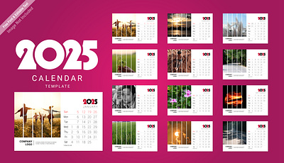 New Year Calendar 2025 bangladesh branding calendar design graphic design illustration vector