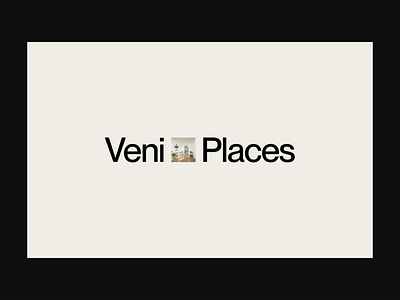 Veni Places (Loading & Hero) animation apartments art direction clean design hero image layout loader loading minimal motion motion graphics photo real estate typography ui user experience user interface ux