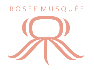 LOGO « ROSÉE MUSQUÉE » 🌸 illustrator logo webdesigner