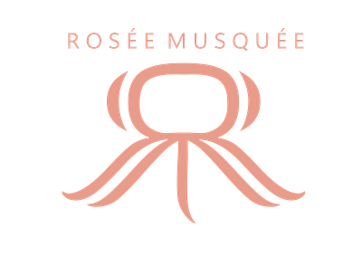 LOGO « ROSÉE MUSQUÉE » 🌸 illustrator logo webdesigner