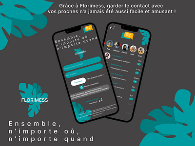 COVER FIGMA "FLORIMESS"📱 figma maquette ui ux webdesigner