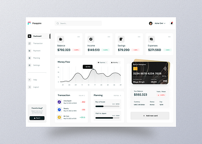 Crypto Wallet Dashboard agency branding crm dassshboard crypto wallate dashboard financ logo nft ui ux wallet