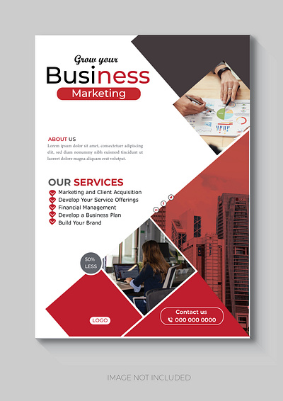 BUSINESS MARKETING FLYER DESIGN 3d animation branding graphic design logo motion graphics ui