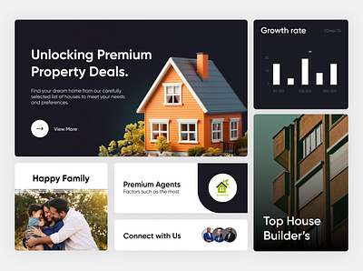 Property Agents app ui ux design figma graphicdesign landingpage propertyagents propertyagentsapp ui uidesign uiux websitedesign