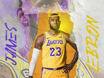 GOAT (LEBRON JAMES) animation branding graphic design posterdesign ui