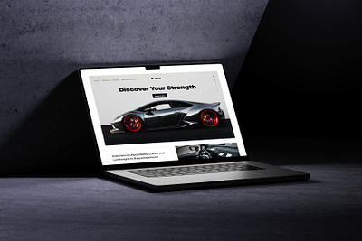 Luxury Car Web Design - Nexoro car landing page car web design car web ui car website landing page luxury car supercar ui ui design uiux web design website website design