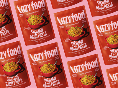 rebranding lazy food bold packaging branding food branding food identity food packaging italian pasta pasta pasta packaging ready meal packaging supermarket packaging typography