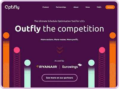 Optifly Web Application 3d animation branding dashboard design graphic design illustration logo motion graphics ui ux vector