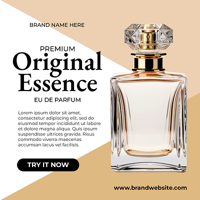 Perfume Social Media Ad branding design graphic design social social media ads