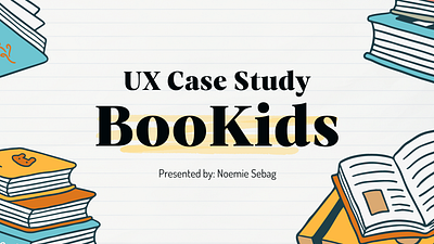 UX Case Study for a Reading Website for Kids graphic design ux uxcasestudy