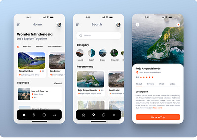 Travel - Booking app Concept application booking app product design travel ui ui ux desugn ux web design