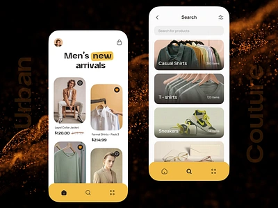 Urbancouture Men Fashion App animation app app design best design studio clean creative creativedreams design design studio design studio india men men fashion minimal mobile app design motion graphics ui ui ux design ui design studio user experience user interface