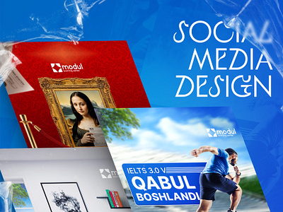 Social Media Design for "Modul Learning Centre" graphic design постер